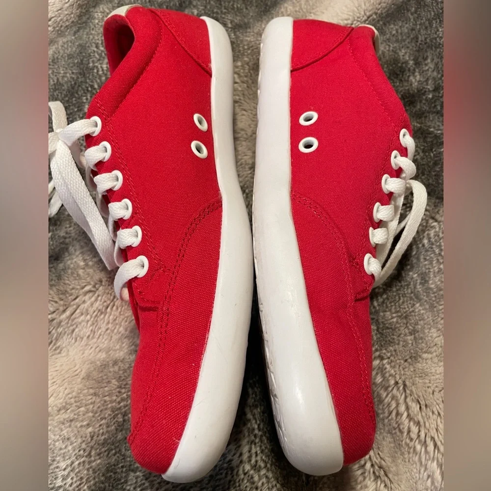 Splay Barefoot Canvas "Cardinal Red" Freestyle 2.0 Mens 8 / Womens 10 Worn Once! - Picture 4 of 9